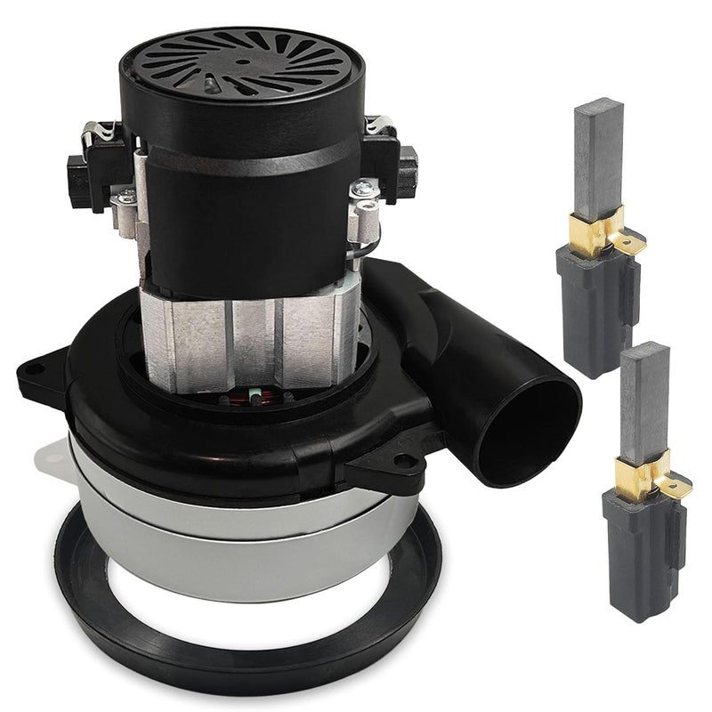 ZGTools 116472-13/116472-00 Vacuum Motor, Electric Vacuums Pump Blower Motor for ametek Lamb, 120V 2-Stage Central Vacuum Motor Blower Replacement for Vacuum Cleaner, Shop vac Motors for Industrial Cleaning - Image 1